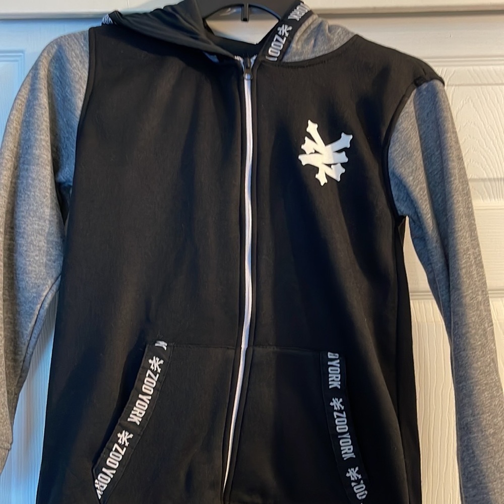 Selling a youth sweat jacket.